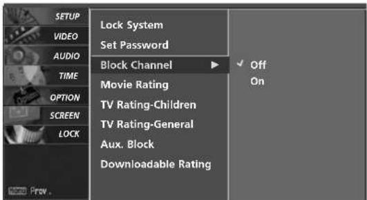 LG 32LG515H - CHANNEL BLOCKING - 7