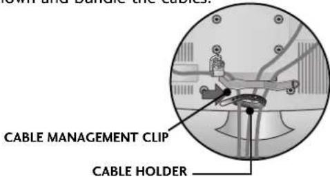 LG 32LG515H - BACK COVER FOR WIRE ARRANGEMENT - 2