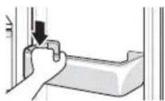 LG GW-B499SQFZ - Refitting the Fridge/Freezer Door Basket - 2