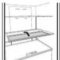 LG GW-B499SQFZ - Folding Shelf - 1