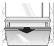 LG GW-B499SQFZ - Removing the Vegetable Drawer - 2