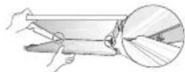 LG GW-B499SQFZ - Refitting the Crisper Cover - 1
