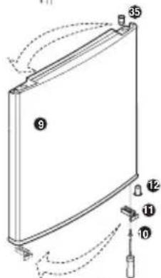LG GC-B359PLCK - How to Reverse the Door - 3