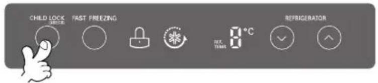 LG GR-M802GLHW - - CHILD LOCK - 2