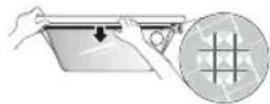 LG GW-B499SMGZ - Cleaning the Crisper Cover Removing the Crisper Cover - 1