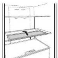 LG GW-B499SMGZ - Folding Shelf - 1