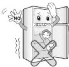 LG GN-M702HQHM - Prevent children from entering the product. - 1