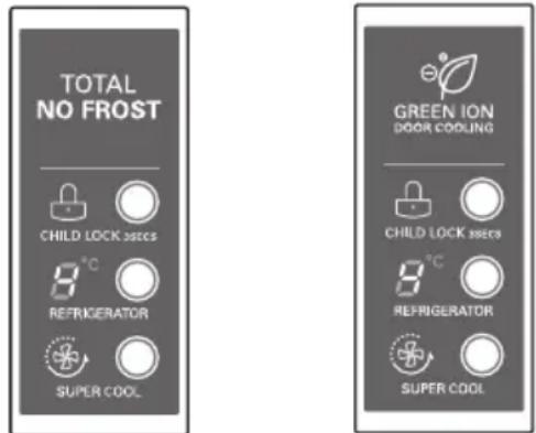LG GN-M492CPQA - CONTROLS FOR REFRIGERATOR COMPARTMENT - 1