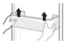 LG GC-H502HBHZ - Removing/Refitting the Door Basket - 1