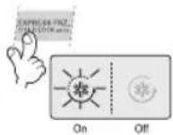 LG GW-P227NLPV - Please select this function for fast freezing. - 1