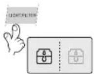 LG GW-P227NLPV - This button locks the other buttons - 2