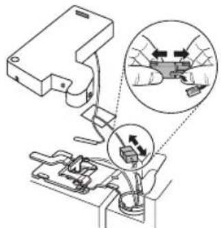 LG GR-X24FTKSB - Removing the Left and Right Fridge Door - 2