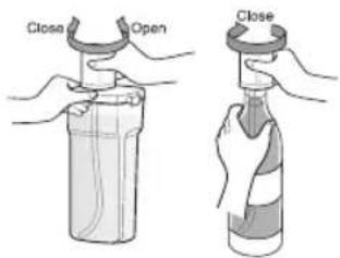 LG GW-C207QEQA - When using the water bottle - 1