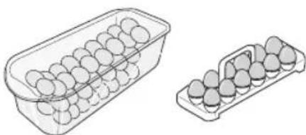LG GW-C207QEQA - Egg box (Depends on model) - 1
