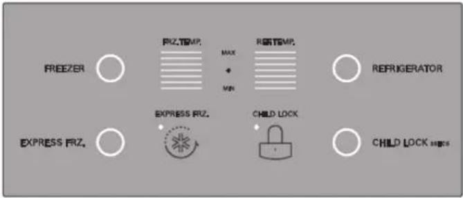 LG GW-P227HLQA - Adjusting the temperatures and functions - 3