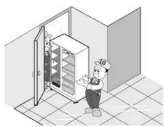 LG GR-M317SGKR - Remove the refrigerator door - 3