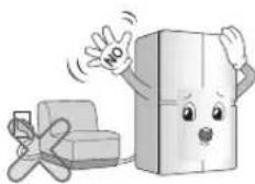 LG GR-M317SGKR - Do not allow the power cord bent or pressed by the heavy object to be damaged. - 1