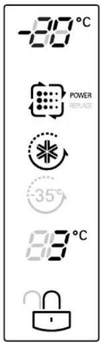 LG GR-M317SGKR - Adjusting the temperatures and functions - 2