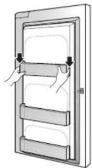 LG GR-M317SGKR - How to disassemble Smart Eco Door Basket - 2