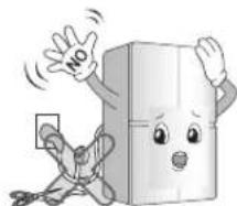 LG GR-M317SGKR - Do not extend or modify the length of the power plug. - 1