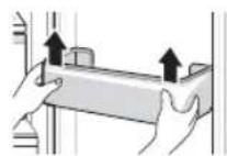 LG GC-B247JVUV - Removing the Fridge/Freezer Door Basket - 1