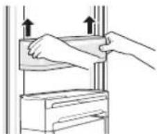 LG GC-B247JVUV - Removing the Icemaker (\*) - 1