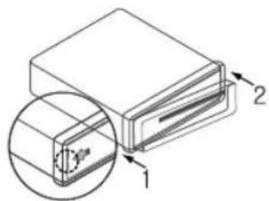 LG LCS310URP5 - Attaching the control panel - 1