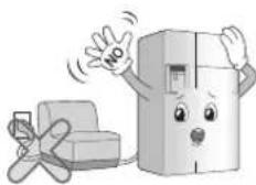 LG GR-P247PGMH - Do not allow the power cord bent or pressed by the heavy object to be damaged. - 1
