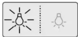 LG GR-P247PGMH - This button turn the dispenser light in the dispenser on an off. - 2