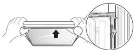 LG GR-N266LLS - Refitting the Crisper Cover - 2