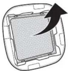LG GR-N266LLS - Replacing the Hygiene Fresh Filter (Optional) - 4
