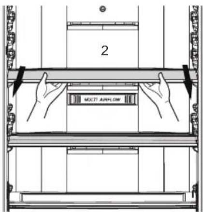 LG GA-B489BVTP - Bottle Rack Removable Glass Shelf - 4
