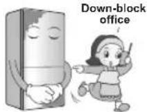 LG GA-B489BVTP - CAUTION! - 1