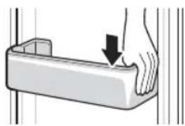 LG GC-F501ELDZ - Refitting the Door Basket - 1