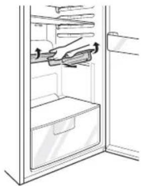 LG GC-F501ELDZ - Removing the Vegetable Drawer - 3