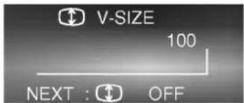 LG CF203 - VERTICAL POSITION and SIZE Control - 4