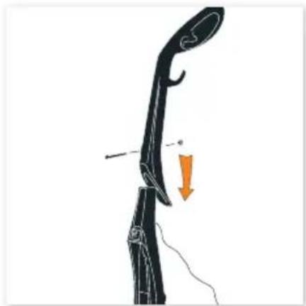 VAX Rapide Deluxe Pre-Treatment V-026PTS - Assembling your carpet washer handle - 3