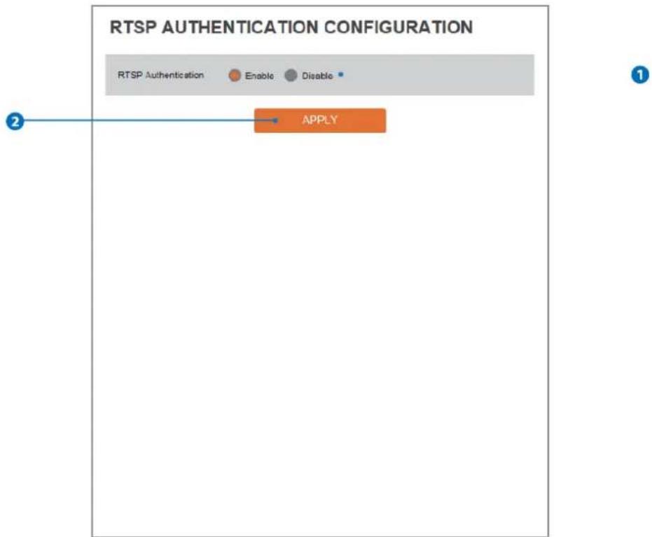 Digital Watchdog MegaPix CaaS DWC-MB44WI650C1 - RTSP Authentication Configuration - 1