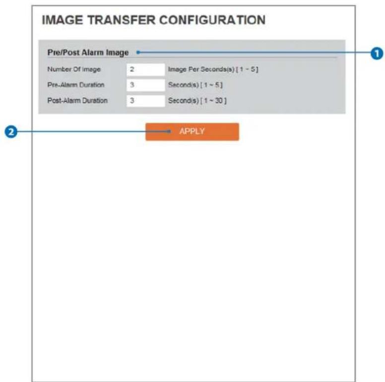 Digital Watchdog MegaPix CaaS DWC-MB44WIAC1 - Image Transfer Configuration - 1