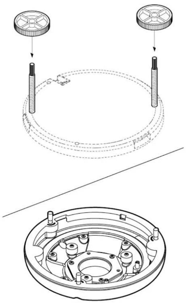 Digital Watchdog MegaPix Pano DWC-PVF9DI2TW - Installation Using Mounting Bolts and Nuts - 1