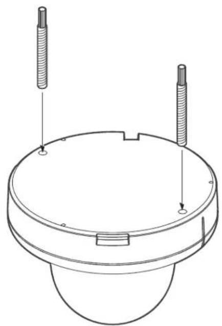 Digital Watchdog MegaPix DWC-MV85WIATW - Installation using mount bolt and nuts - 2