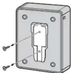 SONY DMX-WL1 - Slide the receiver unit onto the bracket. - 3