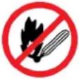 Marbella MF61W - Safety Symbols - 1