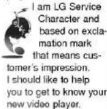LG EV193V - cautions, contents & Features - 2
