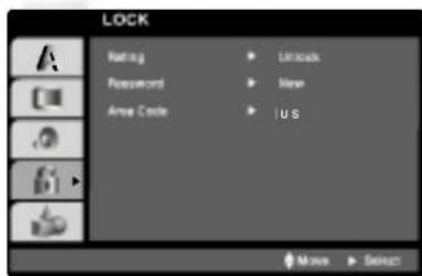 LG DG9411CPM - LOCK (Parental Control) - 1