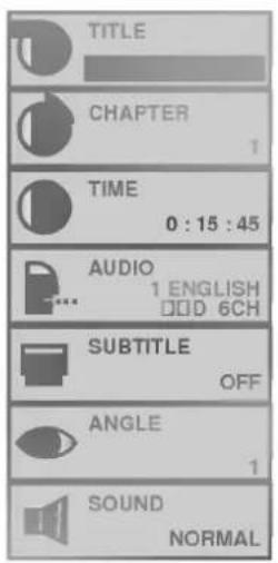 LG ADVD-2350P - Press ◀/▶ to select the desired setting. - 1