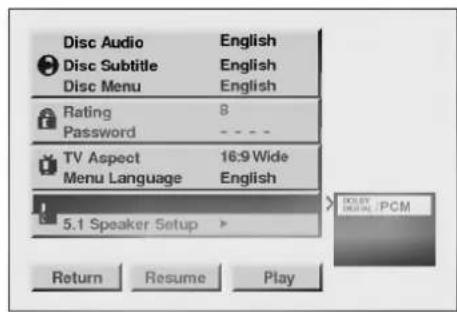 LG ADVD-2350P - Selecting Digital Audio Output - 3