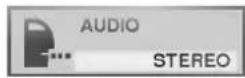 LG ADVD-2350P - Press AUDIO repeatedly until the desired sound is selected. - 1