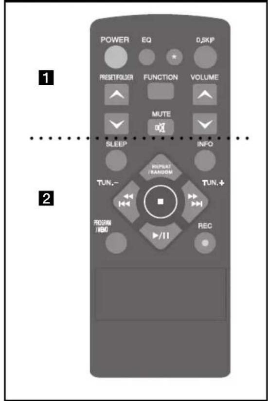 LG MCD65 - Remote Control - 1