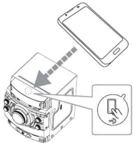 LG CM9540T - Install "LG Bluetooth Remote" App through NFC - 1